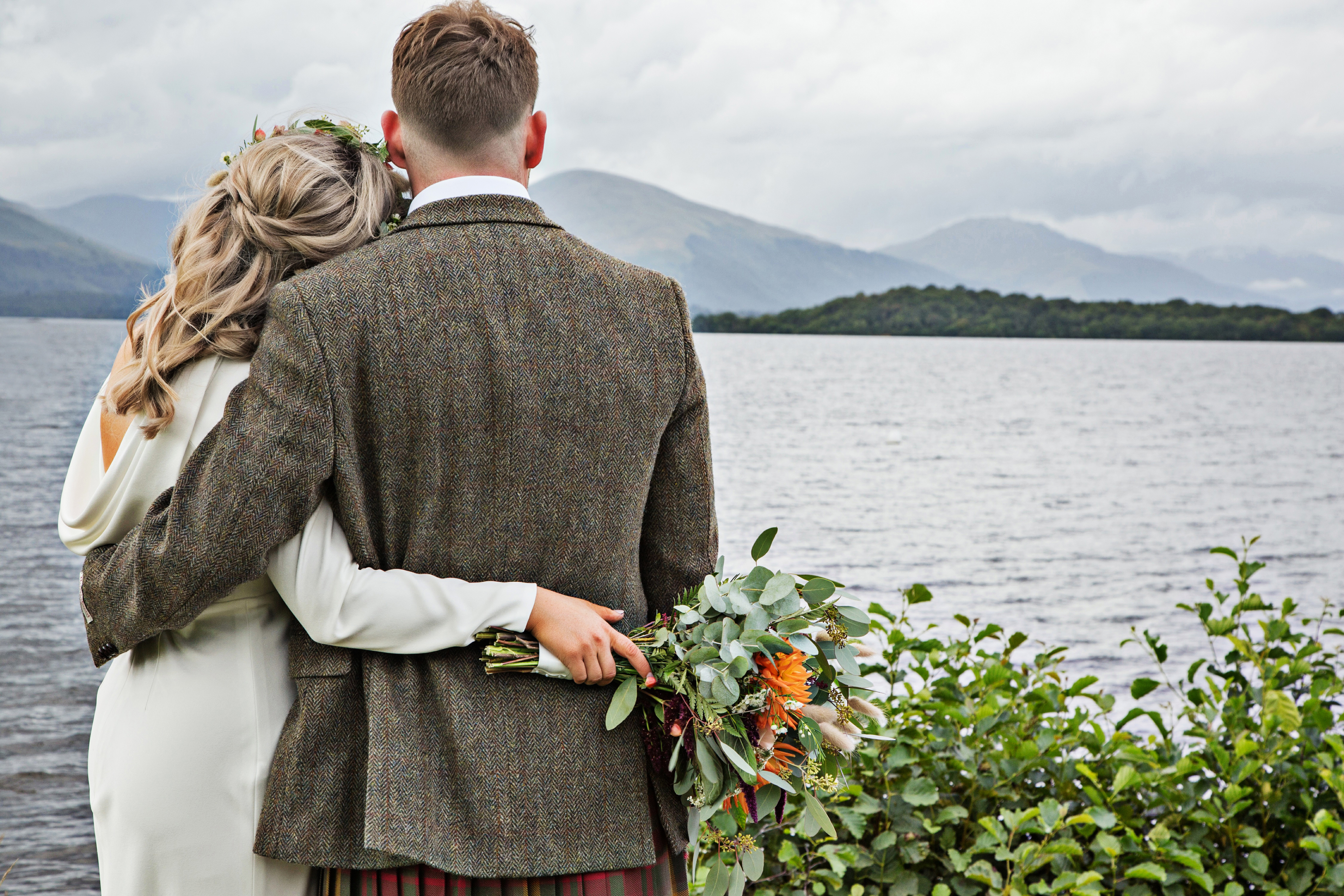 Carli and Fraser's wedding photographs 