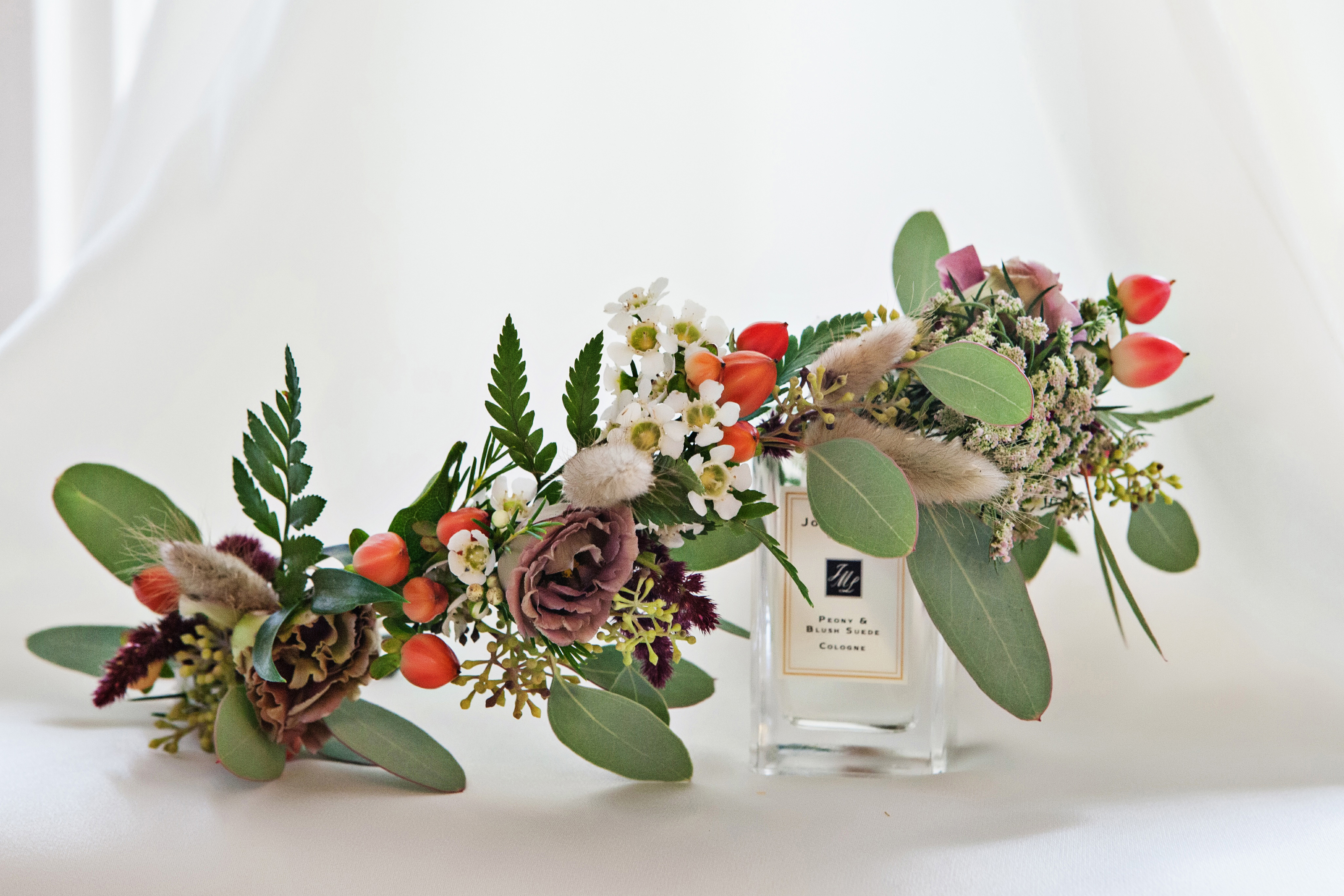 carol lovely flower headpiece