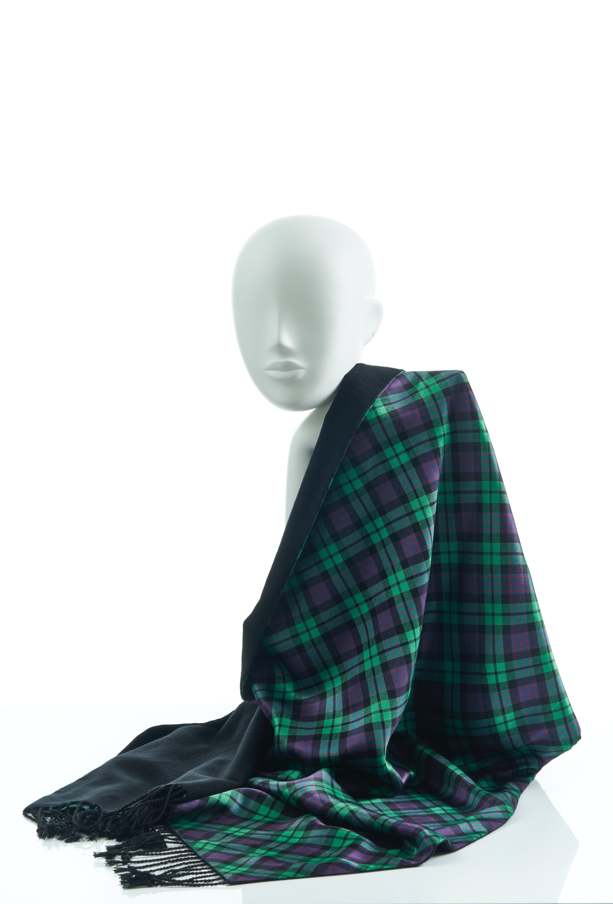 Tartan Silk Wrap