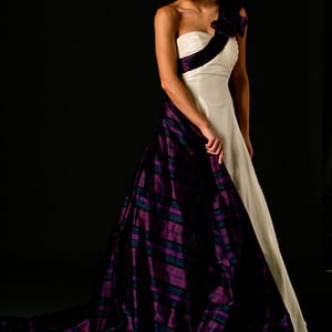 Mirren Tartan Wedding Dress
