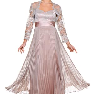 Joyce Young Special Occasion mother of the bride lace dress