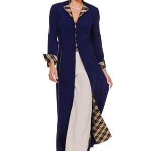 Joyce Young Mother of the Bride Tartan Trouser Outfit