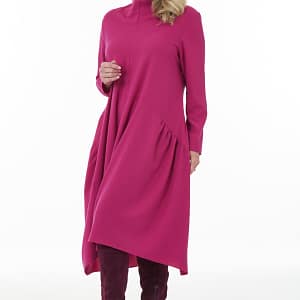 Fuchsia Japanese Style Dress