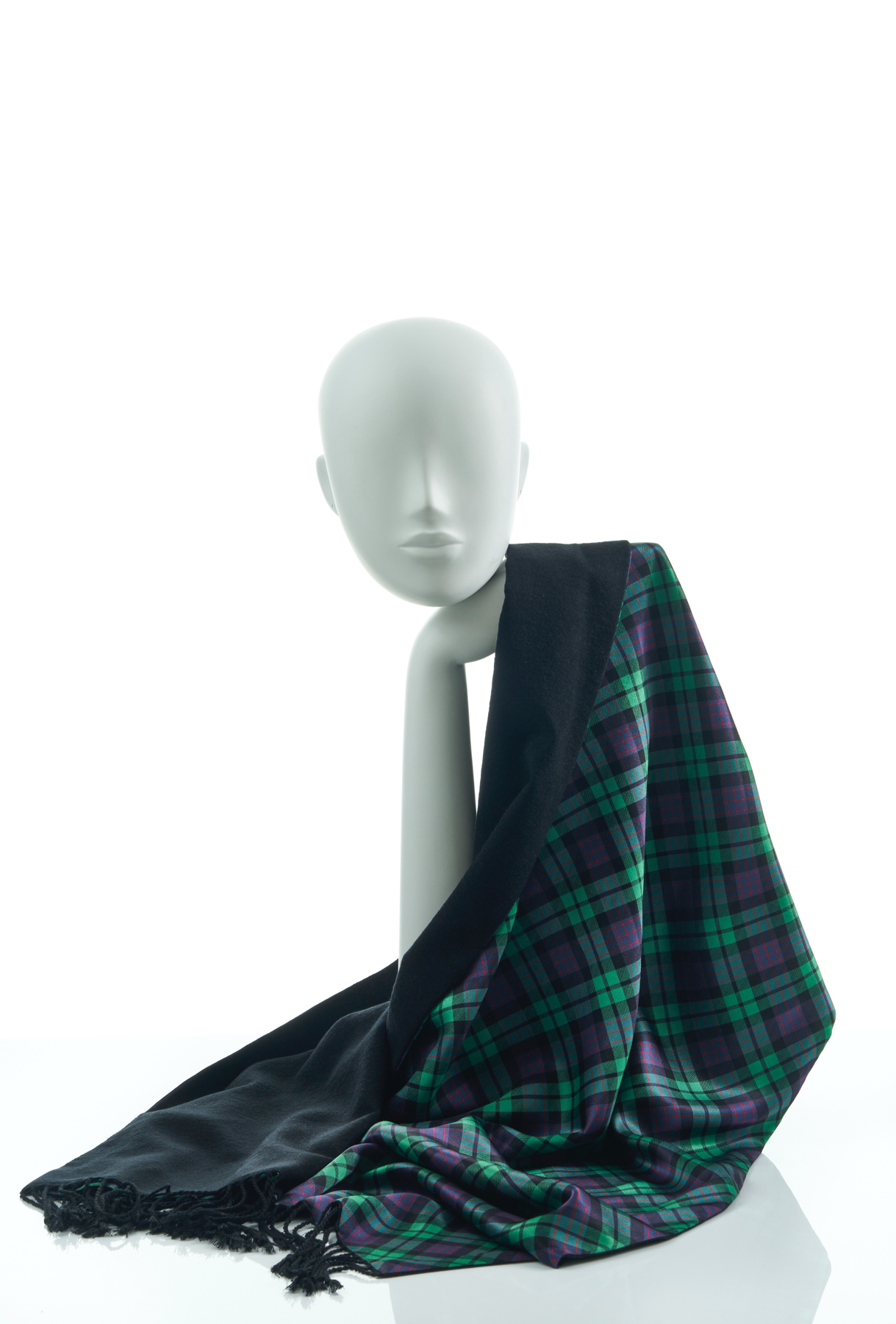 Tartan Silk Wrap