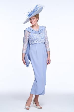 Tulip Dress and Chantilly Lace Beaded Top