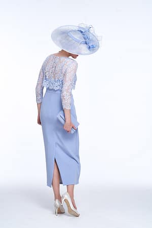 Tulip Dress and Chantilly Lace Beaded Top