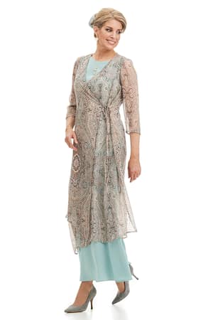 Silk Jacquard Tunic Over