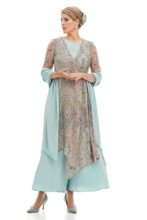 Silk Jacquard Tunic Over