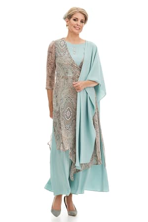 Silk Jacquard Tunic Over