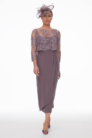 Grape Dress and Beaded Top