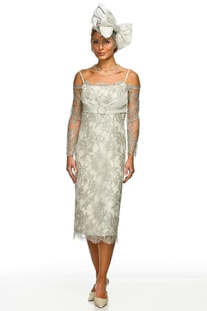 Vintage Lace Dress and Stole