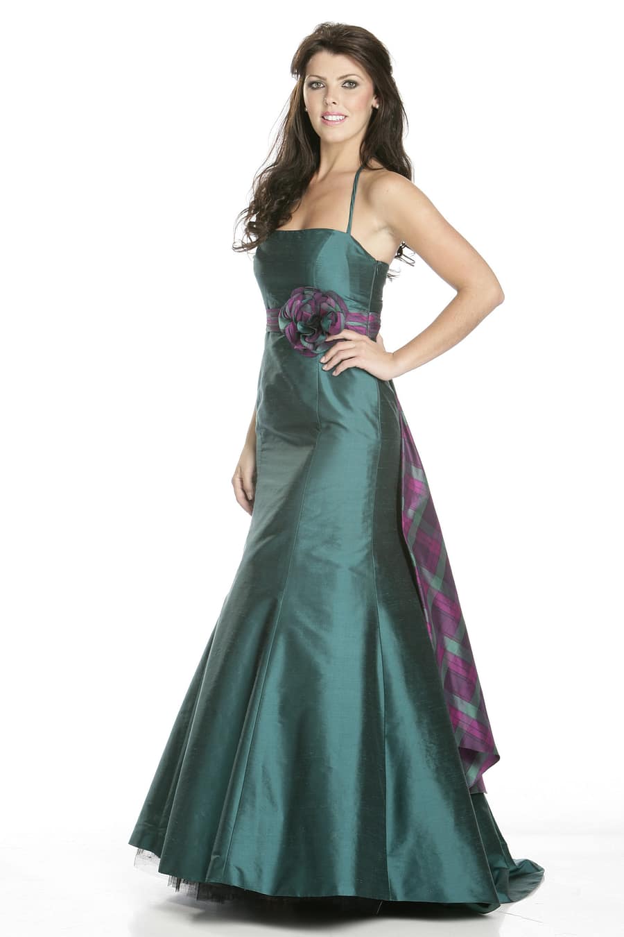 Morven Tartan Evening Dress
