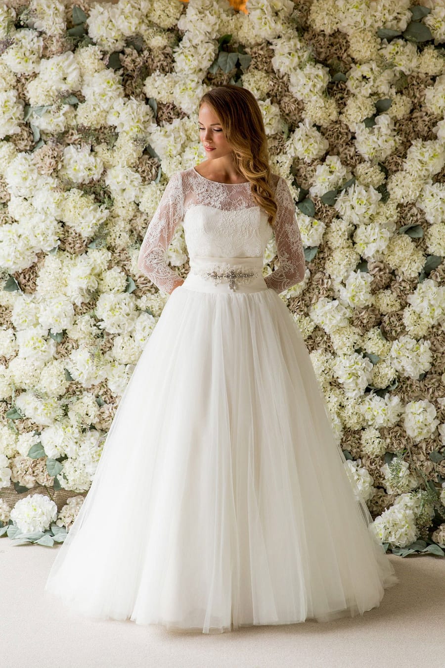 Lace and Tulle Wedding Dress
