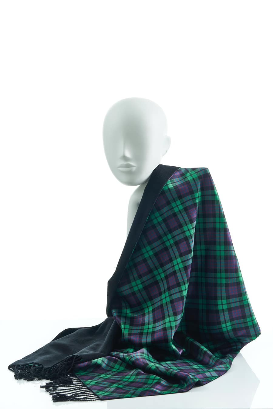 Tartan Silk Wrap